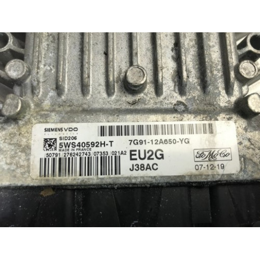 Блок управління двигуном Ford Mondeo 4 1.8TDCI 2007-2014 7G9112A650YG